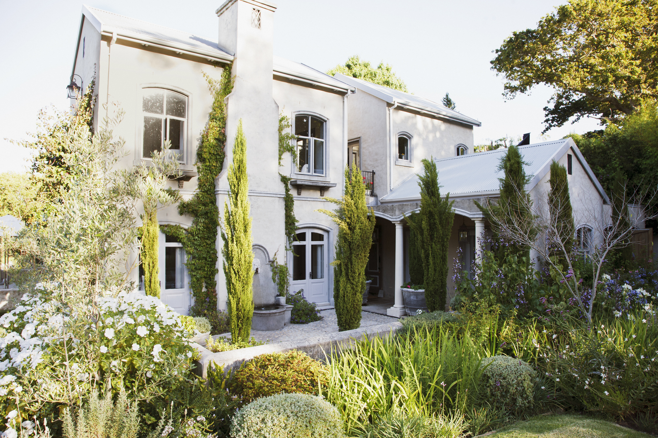 House and garden